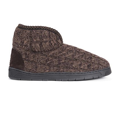 Men's muk luks mark bootie slippers hotsell