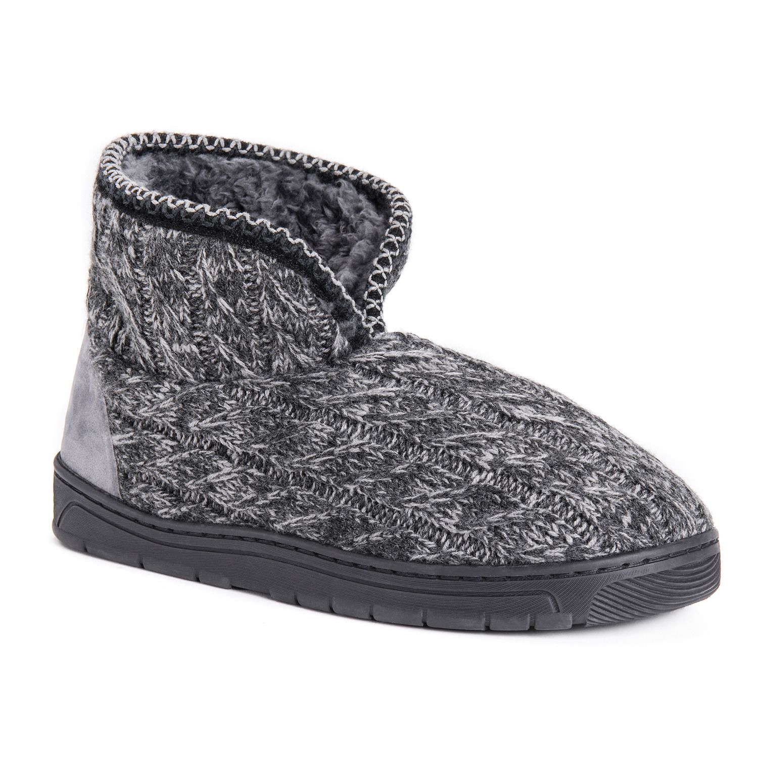 muk luks men's slipper booties