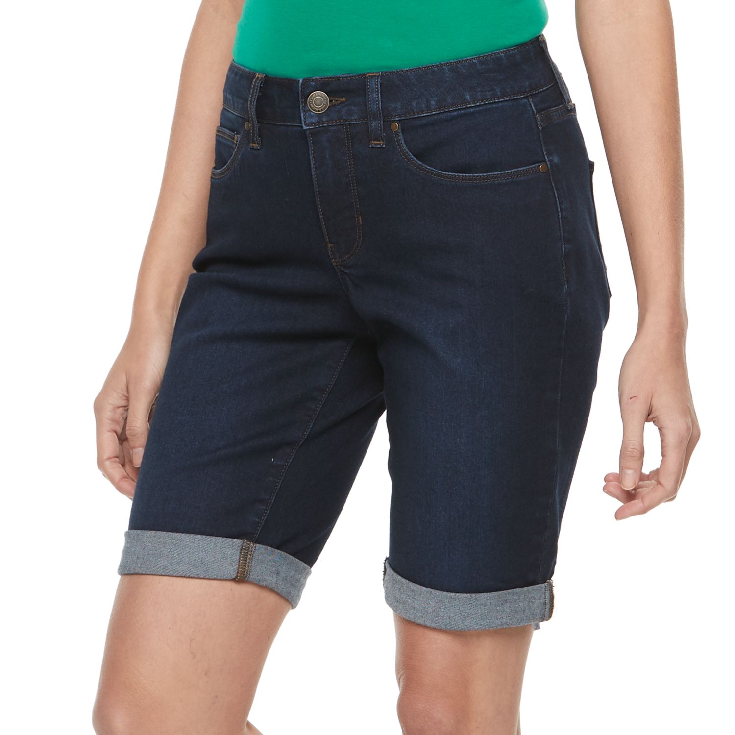 croft and barrow jean shorts