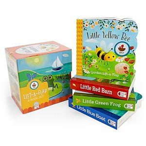 Board Book 4-Piece Lift-A-Flap Set by Cottage Door Press