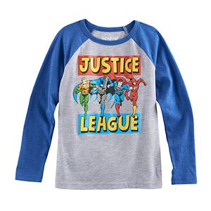 Boys 4-10 Jumping Beans® DC Comics The Justice League Batman, Superman, The Flash & Aquaman Graphic Tee
