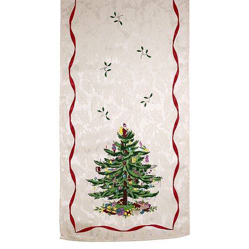 Spode Christmas Tree Table Runner