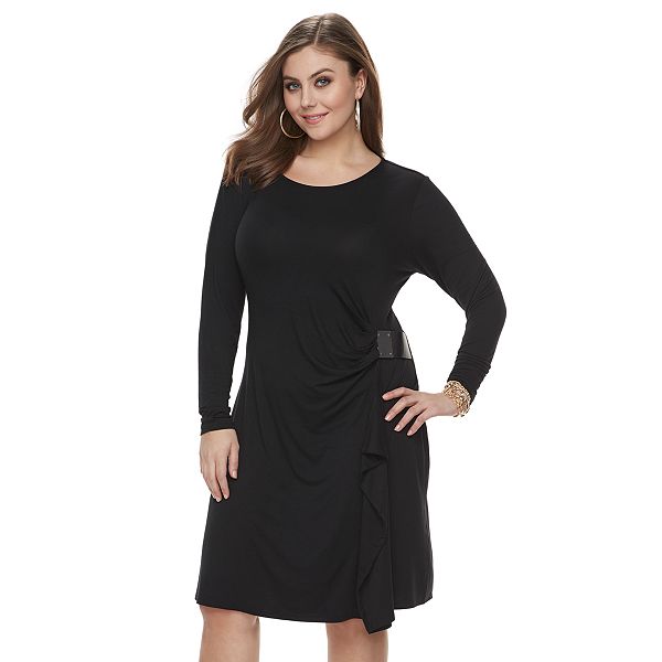 Plus Size Jennifer Lopez Wrap Dress