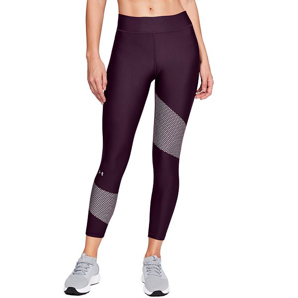 Women's Under Armour HeatGear High Waisted Graphic Ankle Leggings