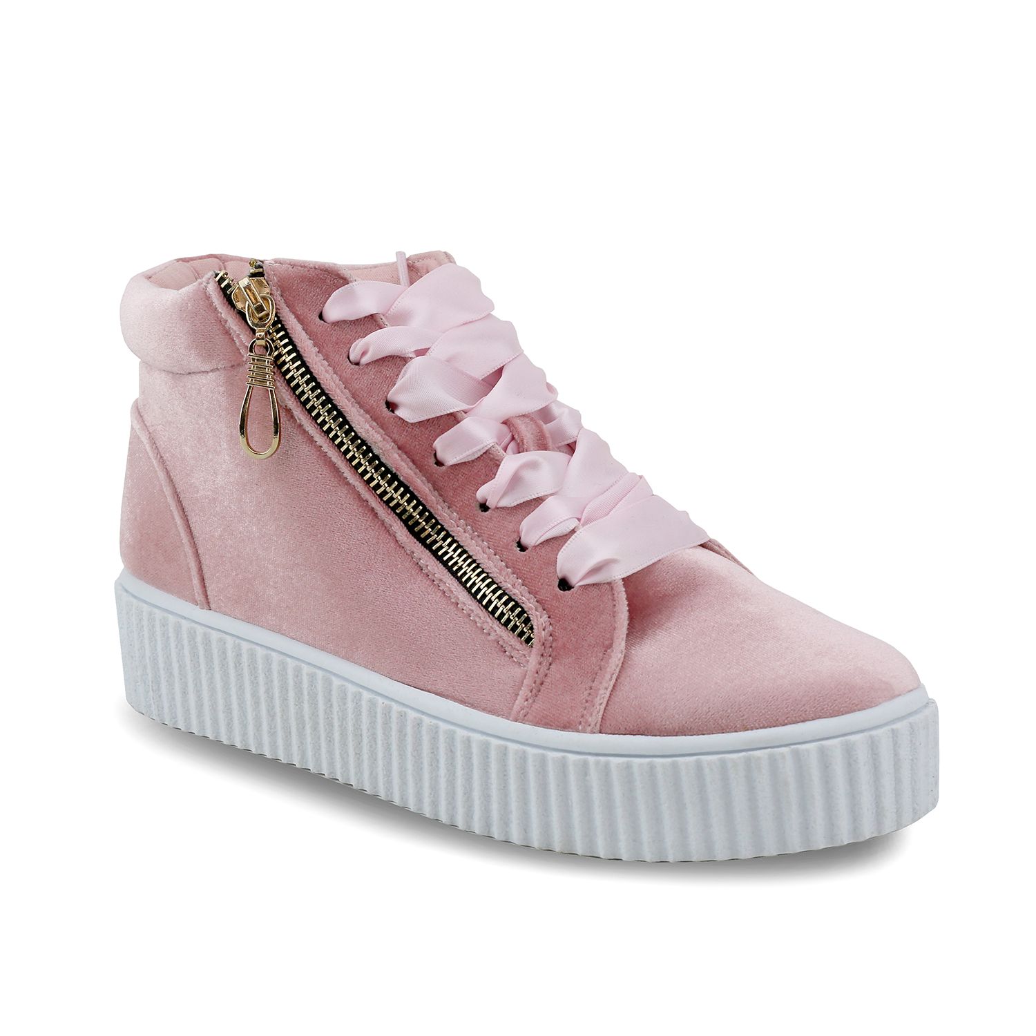 pink high tops womens