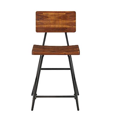 INK+IVY Trestle Counter Stool