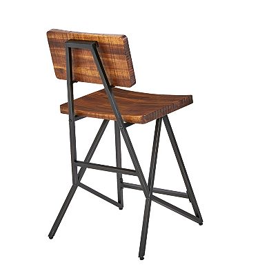 INK+IVY Trestle Counter Stool