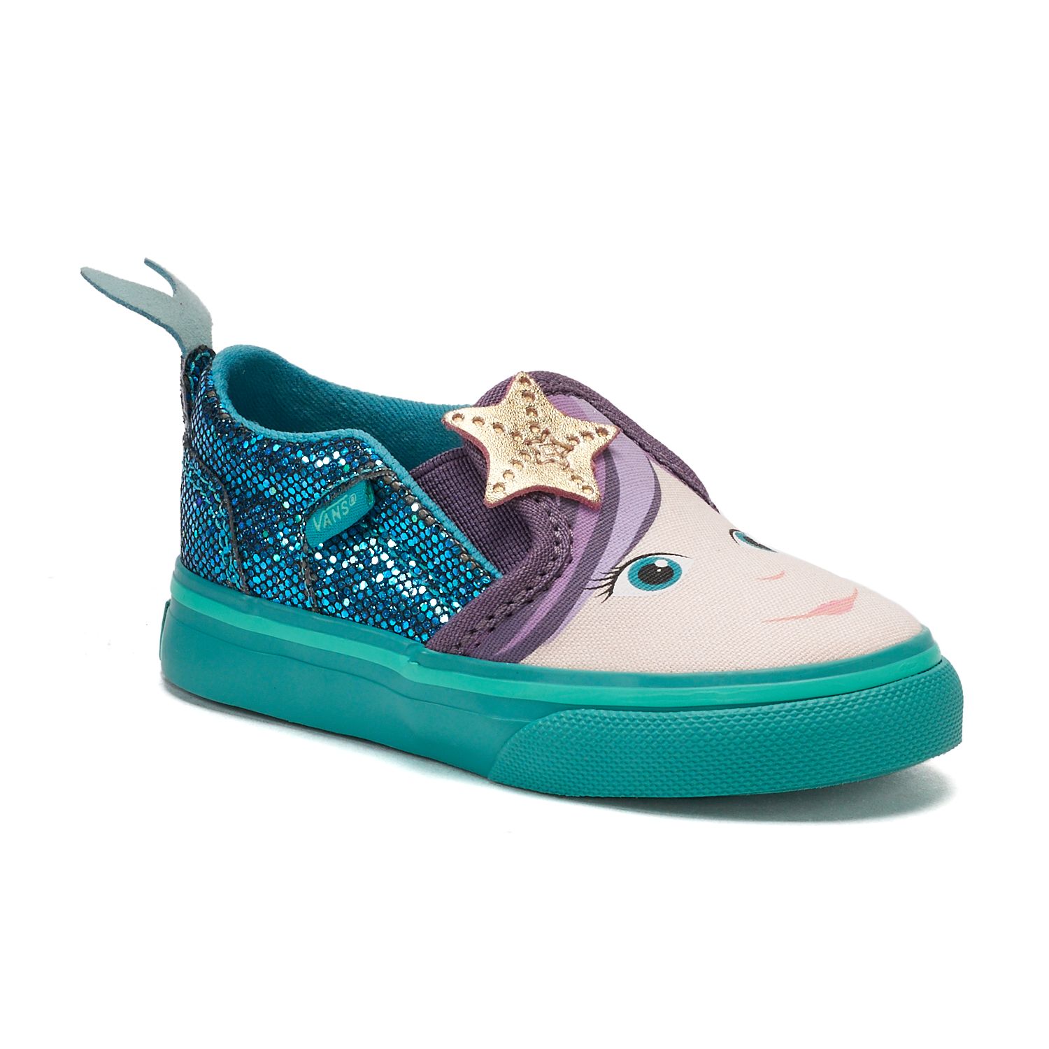 girls mermaid vans