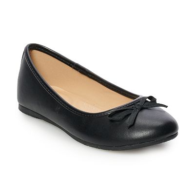 Kohls black flats hot sale