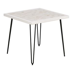 INK+IVY Woodbrick End Table