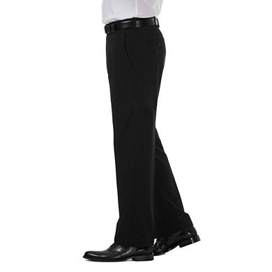 Big & Tall Haggar® Cool 18® PRO Straight-Fit Wrinkle-Free Flat-Front Super Flex Waist Pants