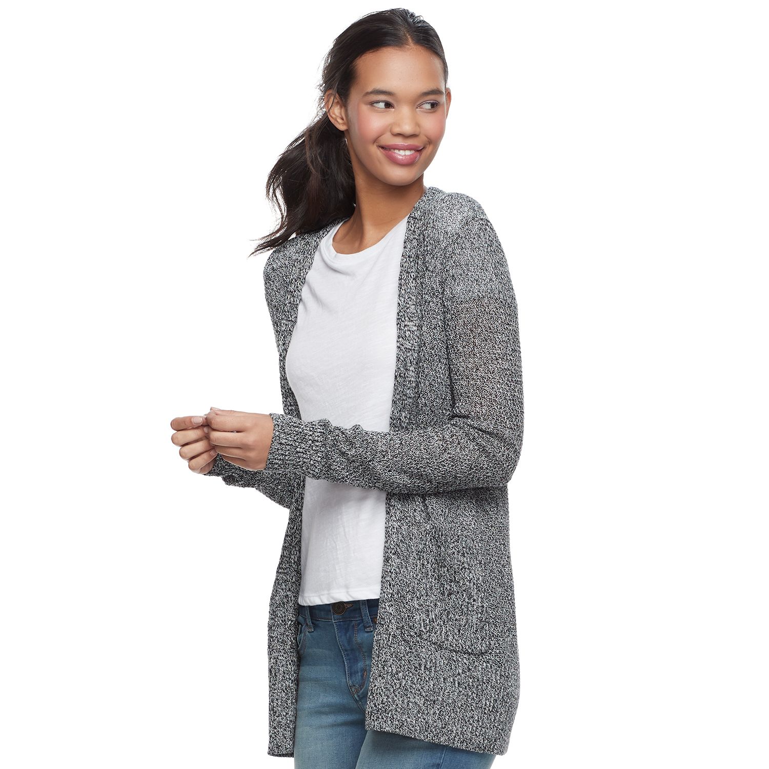 long boyfriend cardigan sweater