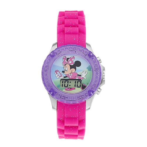 digital minnie mouse watch