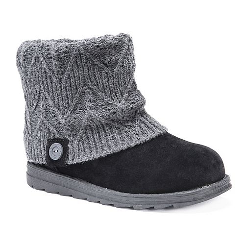 muk luks laurel women's water resistant winter boots