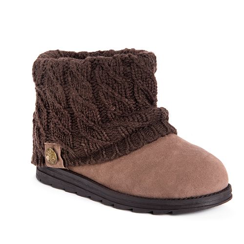 muk luks laurel women's water resistant winter boots