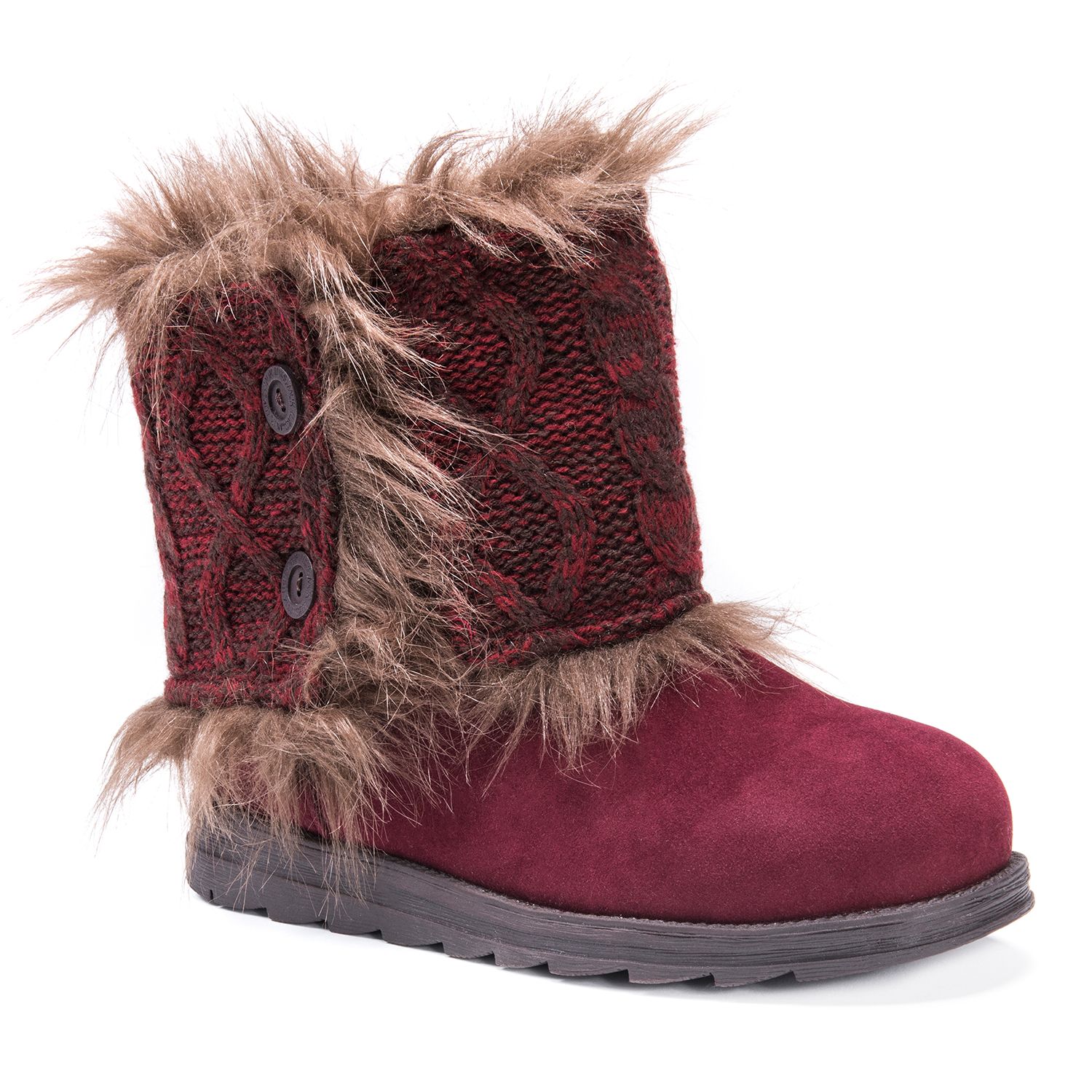 muk luks patti women's water resistant winter boots
