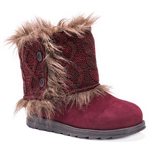 MUK LUKS  Reverse Patti Women's Water Resistant Winter Boots