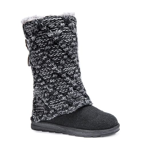 muk luks laurel women's water resistant winter boots