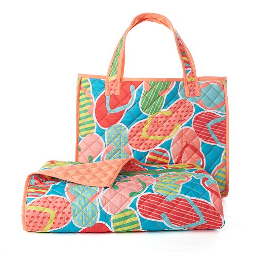 beach blanket tote bag