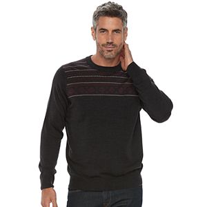 Big & Tall Croft & Barrow® Classic-Fit Crewneck Sweater