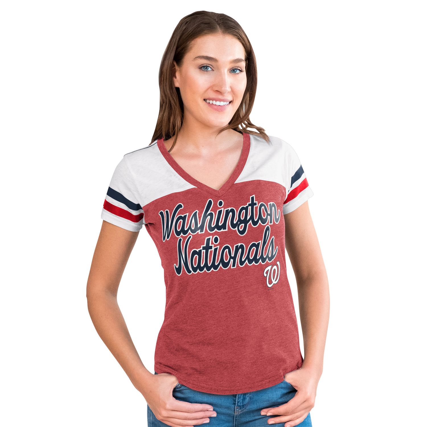 washington nationals women's shirt