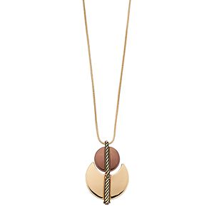 Dana Buchman Geometric Pendant Necklace