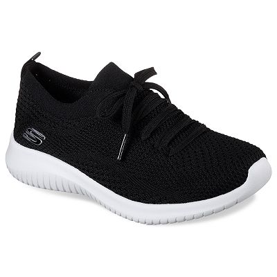 Skechers ultra flex statements black sales