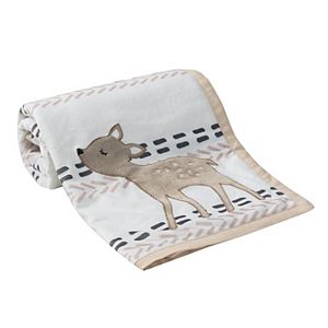 Lambs & Ivy Meadow Fawn Blanket