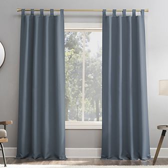 Sun Zero Ludlow Blackout Tab Top Window Curtain