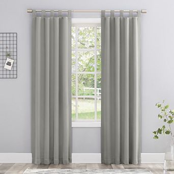 Sun Zero Ludlow Blackout Tab Top Window Curtain