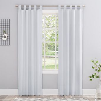 Sun Zero Ludlow Blackout Tab Top Window Curtain