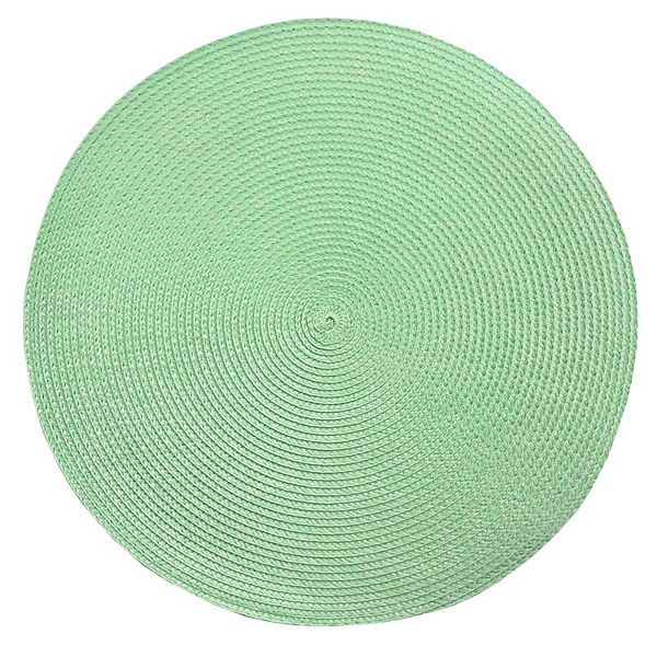 Food Network™ Solid Round Placemat - Grayed Jade