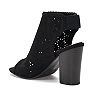 LC Lauren Conrad Statice Women's Cutout Ankle Boots