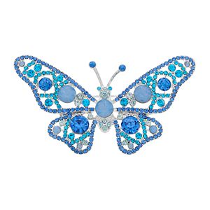 Dana Buchman Blue Butterfly Pin