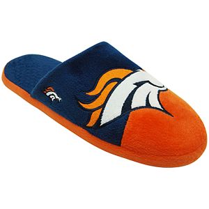 Men's Forever Collectibles Denver Broncos Colorblock Slippers