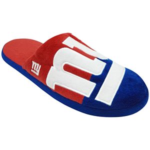 Men's Forever Collectibles New York Giants Colorblock Slippers
