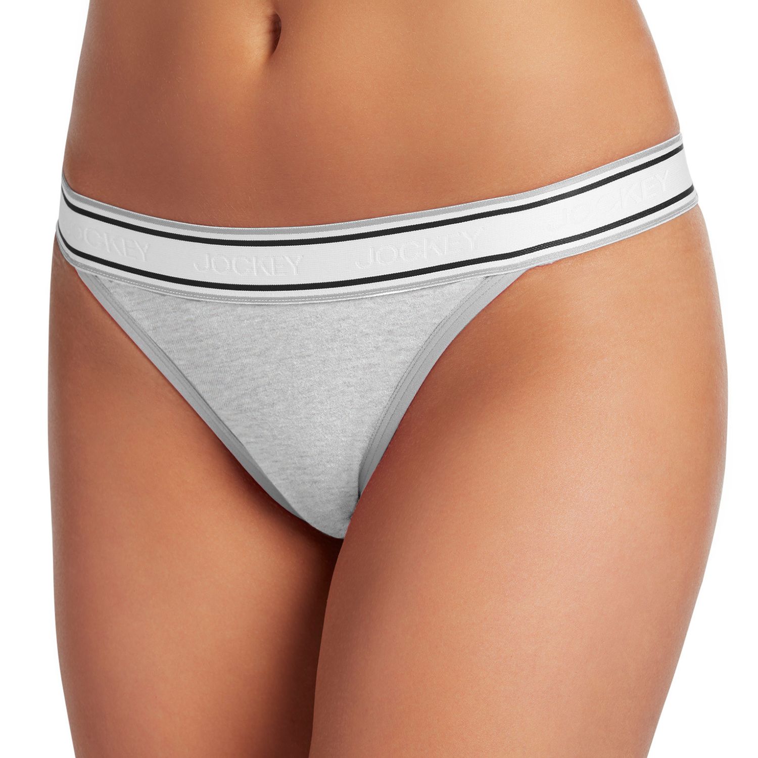 jockey retro stripe string bikini panty