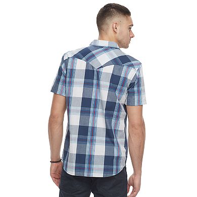 Men's Levi's Plaid Button-Down Poplin Shirt
