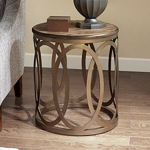 Madison Park Avarado Round End Table