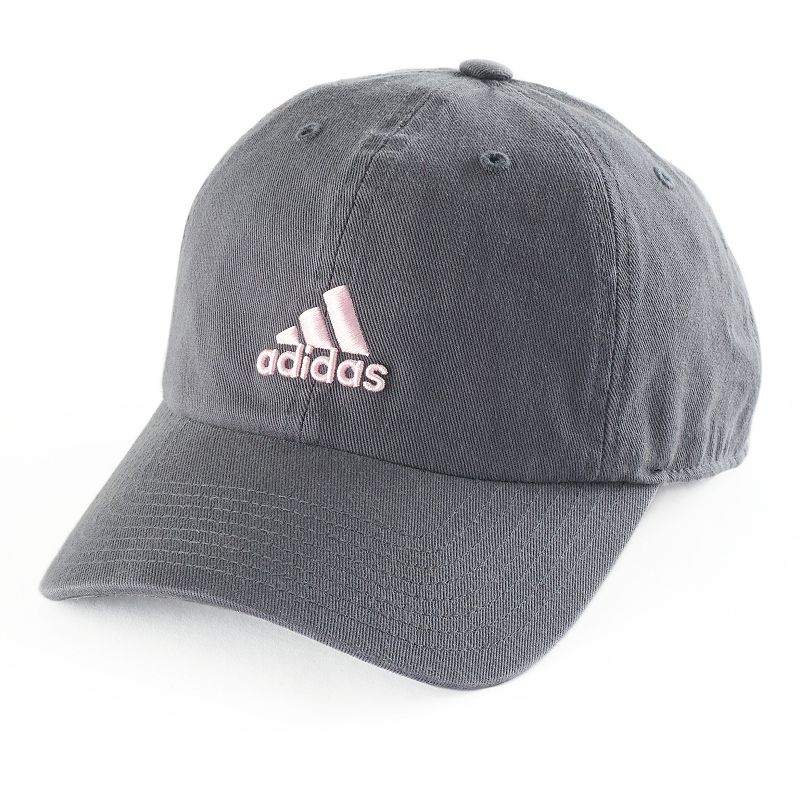 UPC 716106838040 product image for Women's Adidas Saturday Relaxed Baseball Cap, Grey | upcitemdb.com