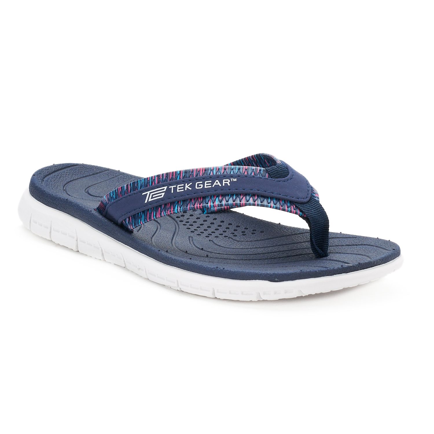 kohl's tek gear flip flops