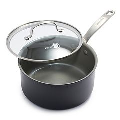 Kohls THE BIG ONE 2.0 Qt. Stainless Steel Saucepan Pot Pour Spout No Lid  NICE!