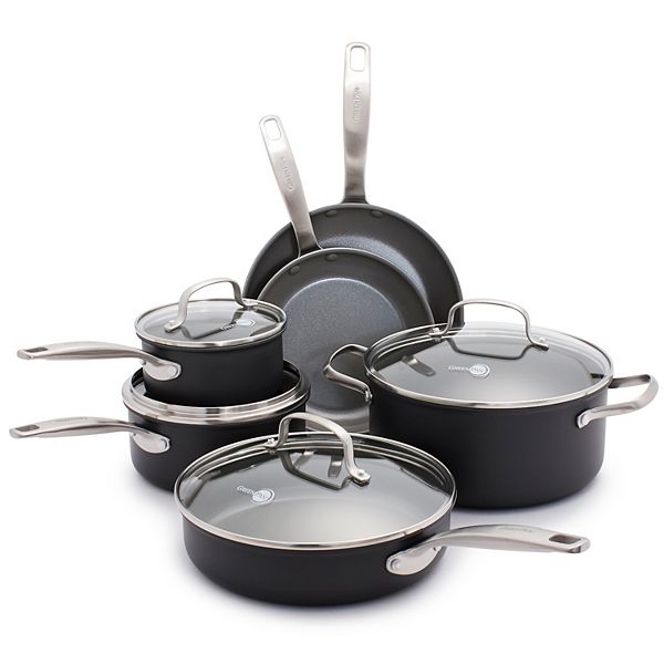 GreenPan SimmerLite 6-Piece Nonstick Cookware Set 