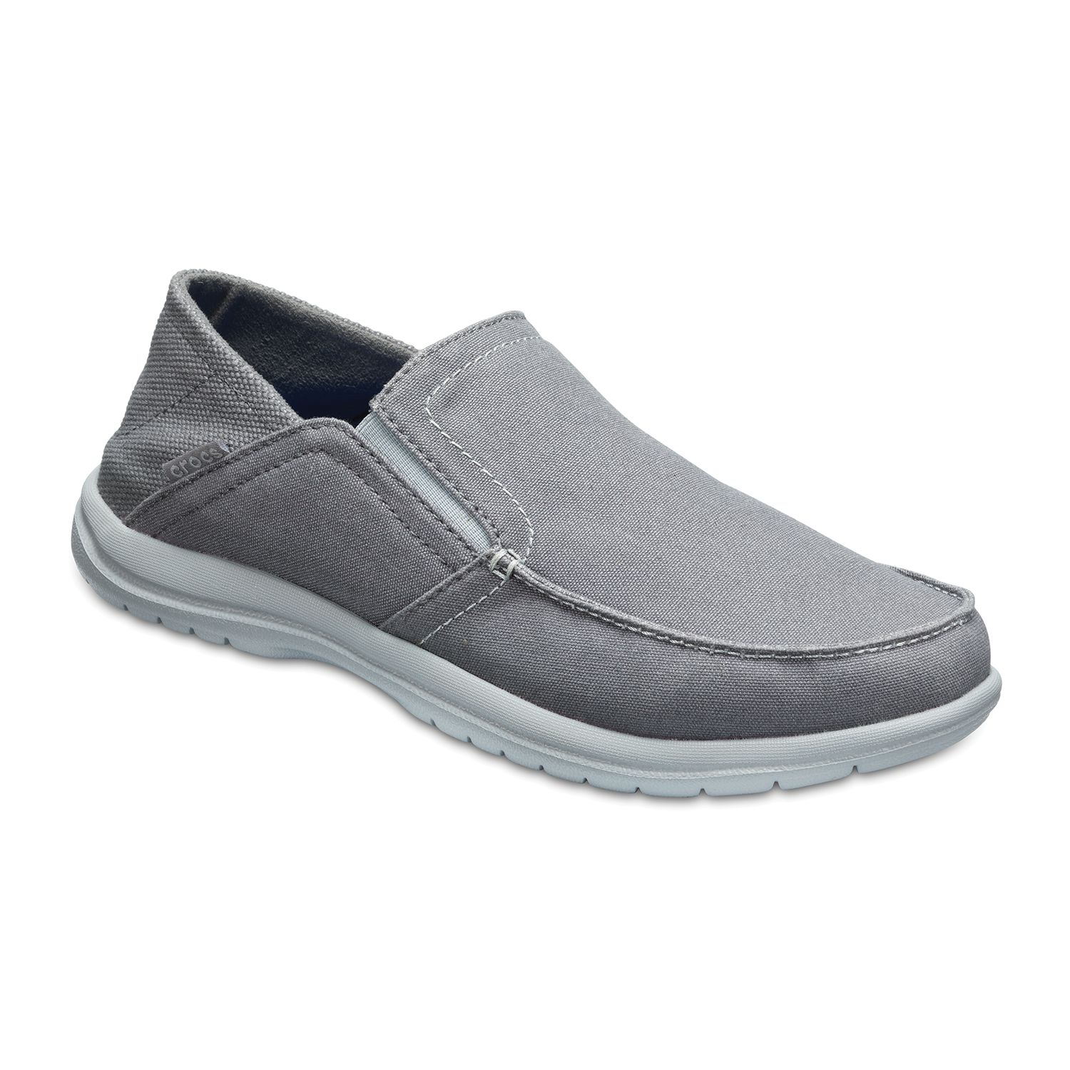 mens crocs canvas loafers