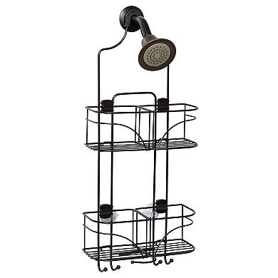 Zenna Home Expandable Over-the-Showerhead Bath Caddy