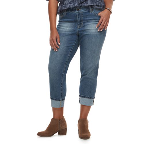 sonoma goods for life plus size jeans