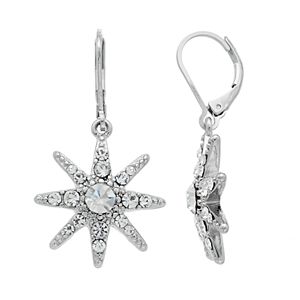 Simply Vera Vera Wang Starburst Nickel Free Drop Earrings