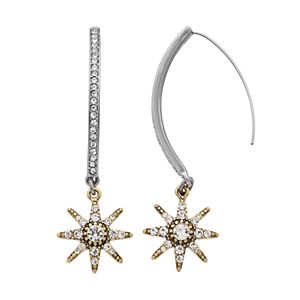 Simply Vera Vera Wang Starburst Nickel Free Threader Earrings