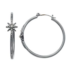 Simply Vera Vera Wang Starburst Nickel Free Hoop Earrings
