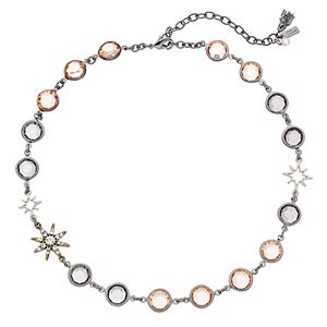 Simply Vera Vera Wang Tri Tone Starburst Necklace